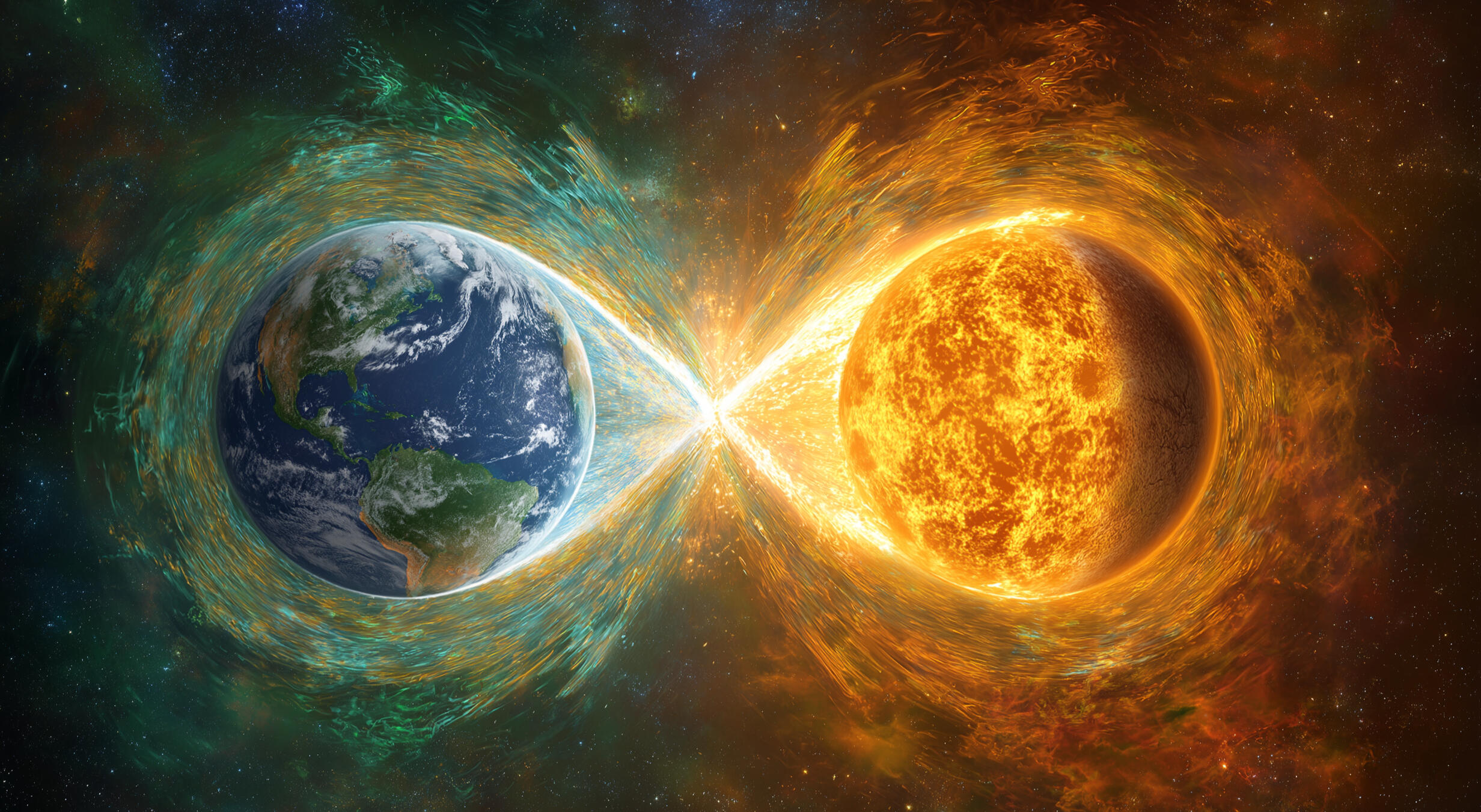 Cosmic Kiss